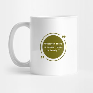 Beauty in Numbers Mug